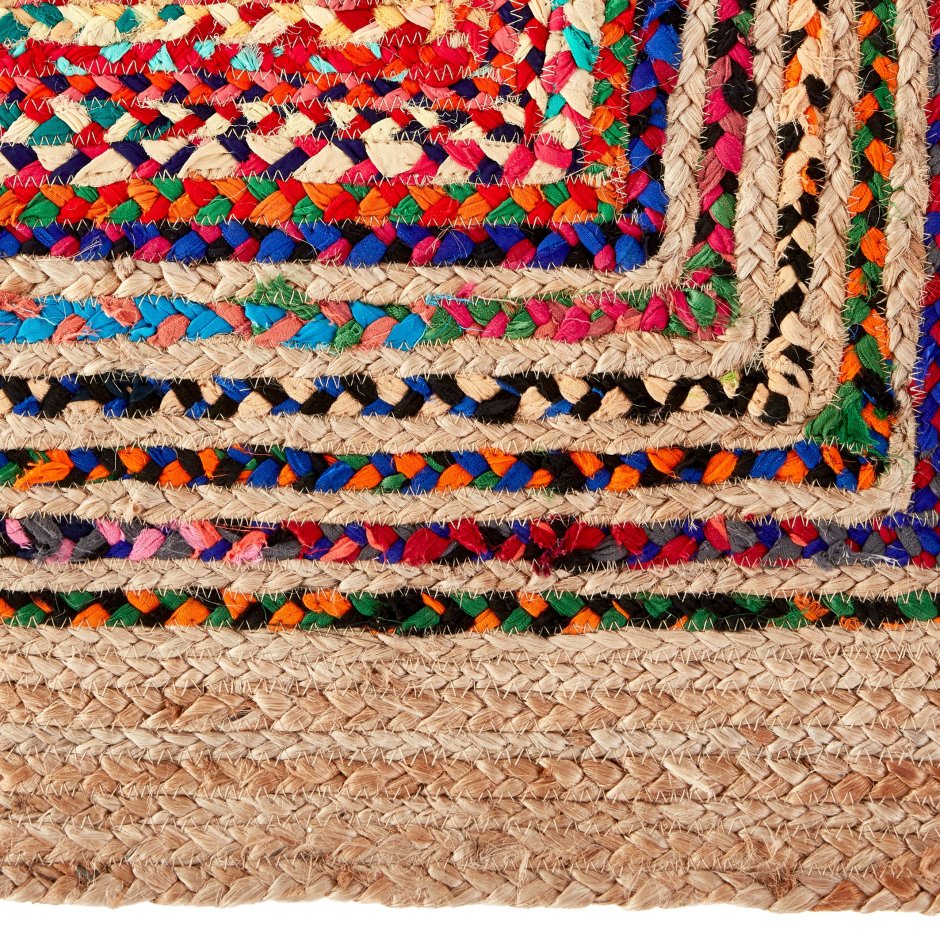 Плетеный ковер