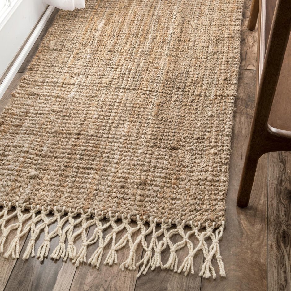 Коврик из джута