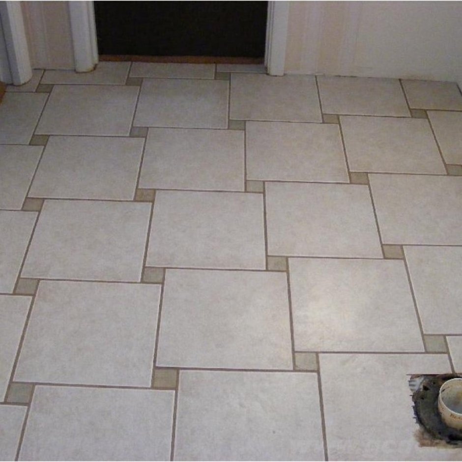 Выкладка плитки на пол