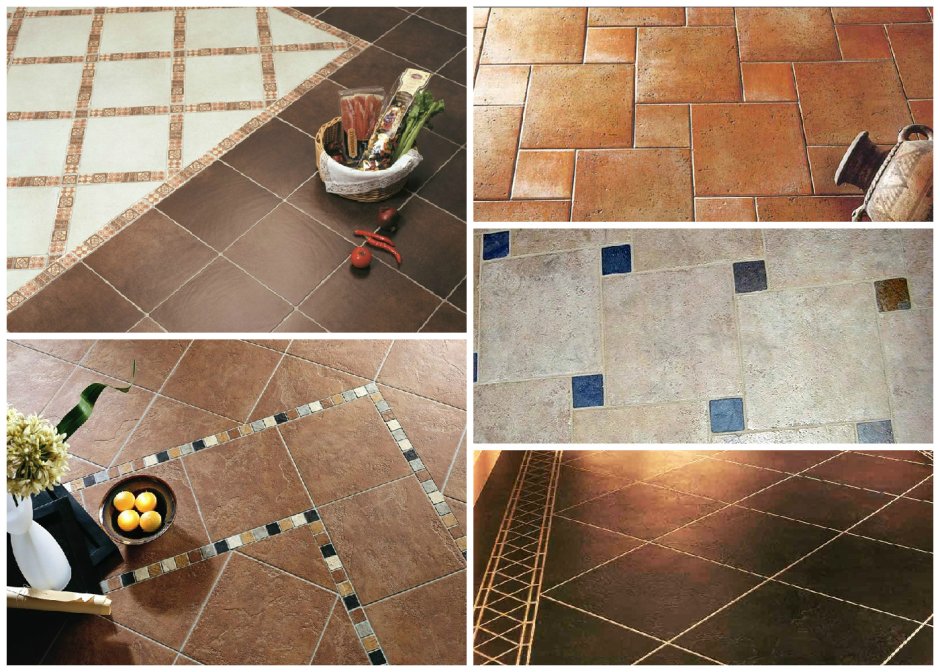 Раскладка плитки на пол