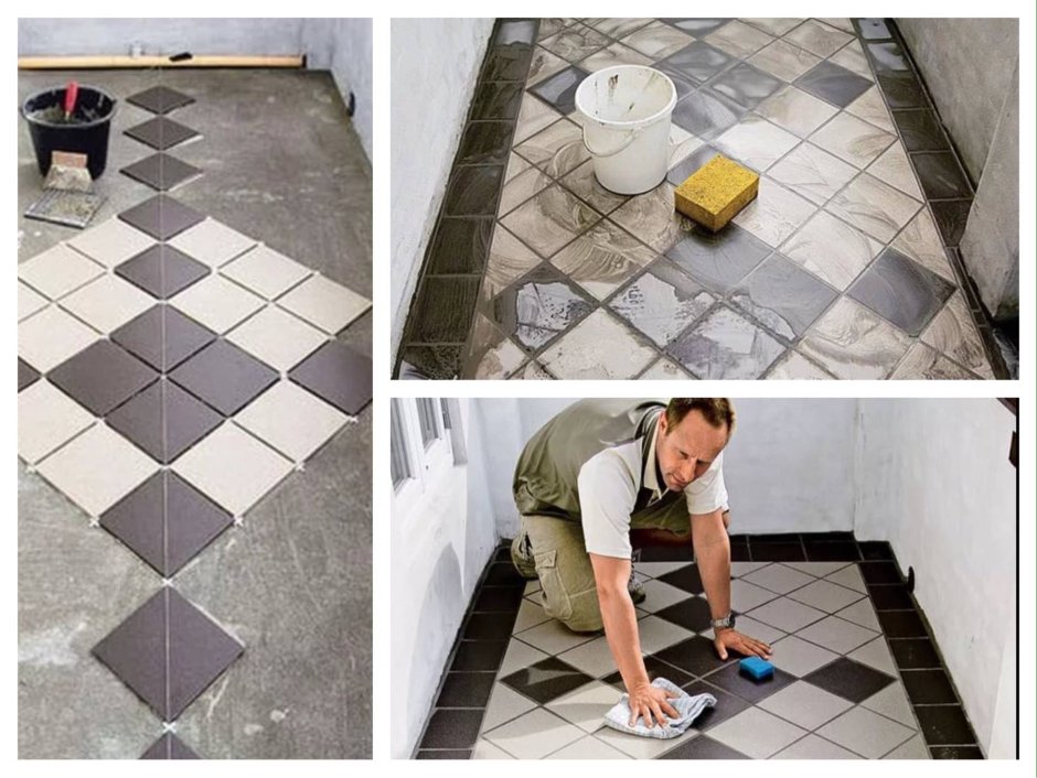 Красивая укладка плитки