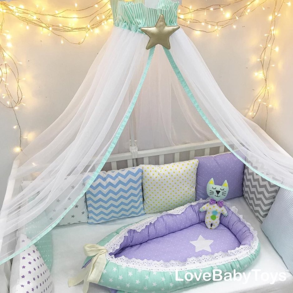 Балдахин на детскую кроватку