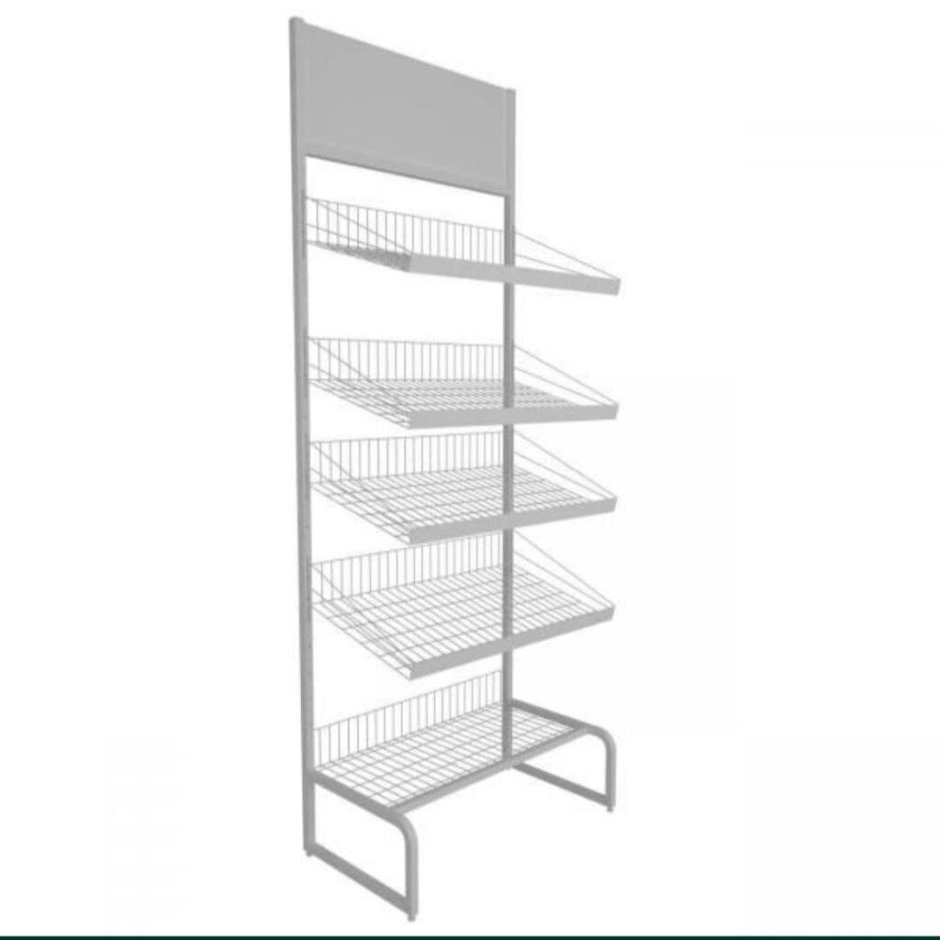 Стеллаж на колесах ТСП-600 (сетчатый ящик для белья)