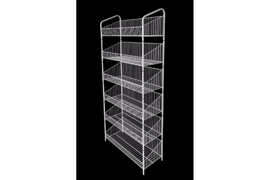 Полка Larvij сетчатая 603*306мм белый l9963wh