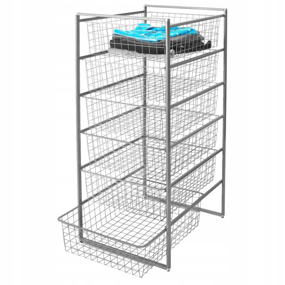 Стеллаж аристо с выдвижными корзинами