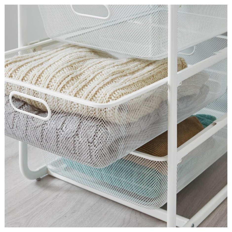 Стеллажи из сетки