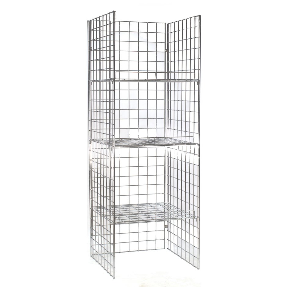 Металлические кубики полки