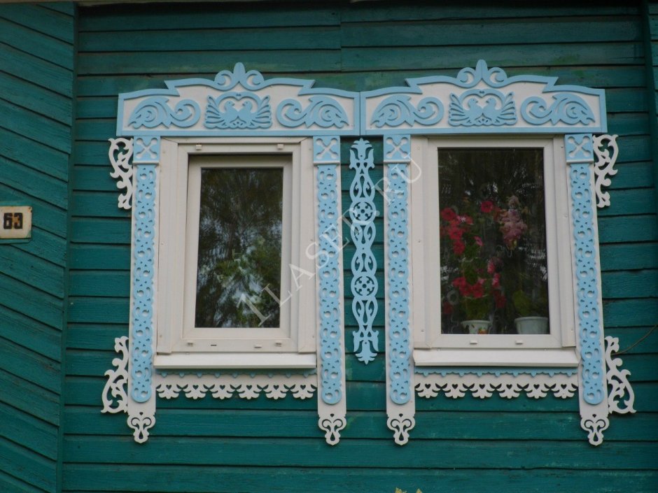 Резные наличники на окна