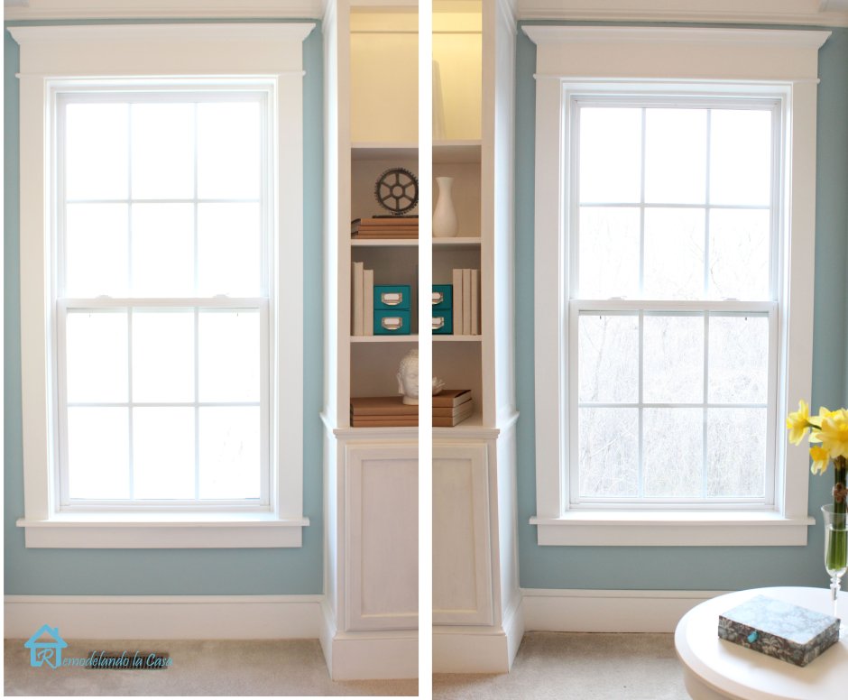 Оконные наличники в интерьере