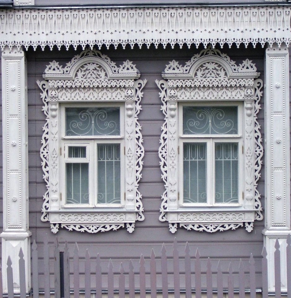 Наличники резные деревянные в Коломне