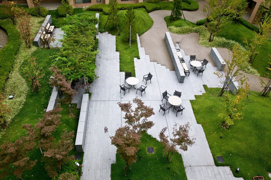 Современный городской ландшафт