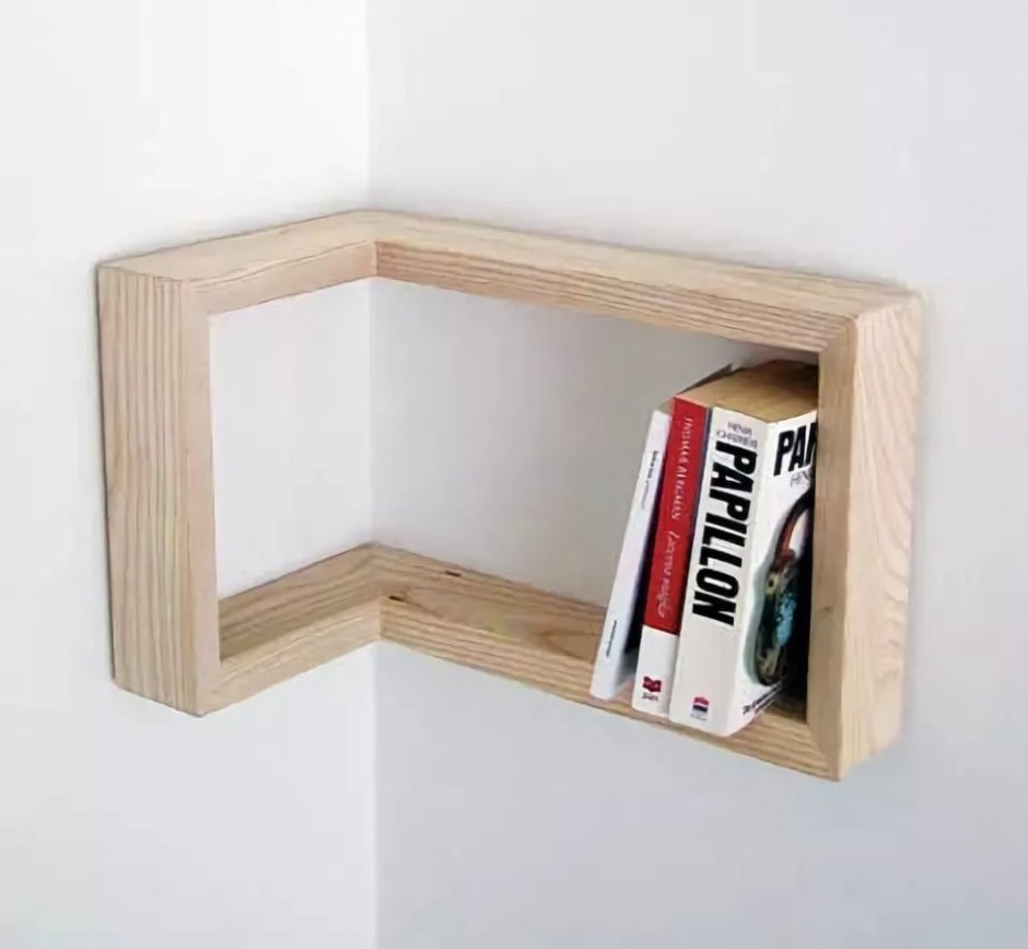 Полка в прихожую на стену