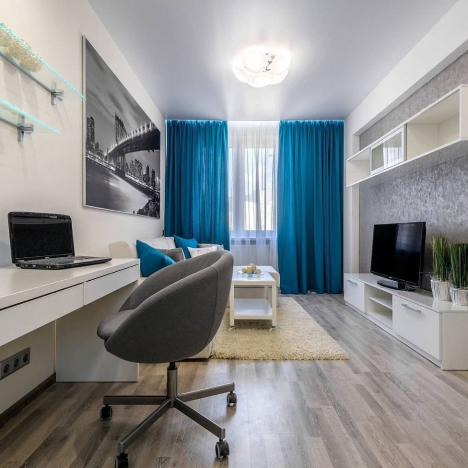 Балкон присоединенный к комнате