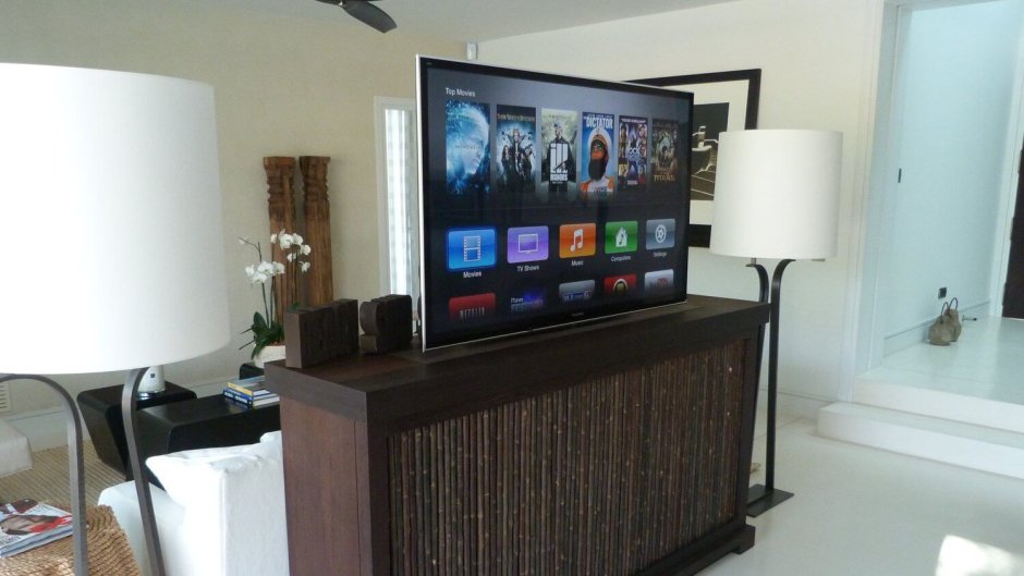 Выдвижной телевизор