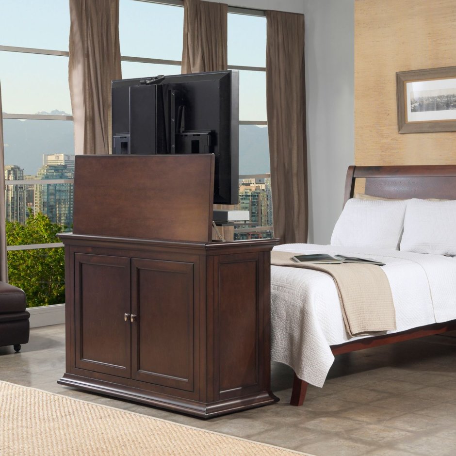 Выезжающий телевизор из тумбы