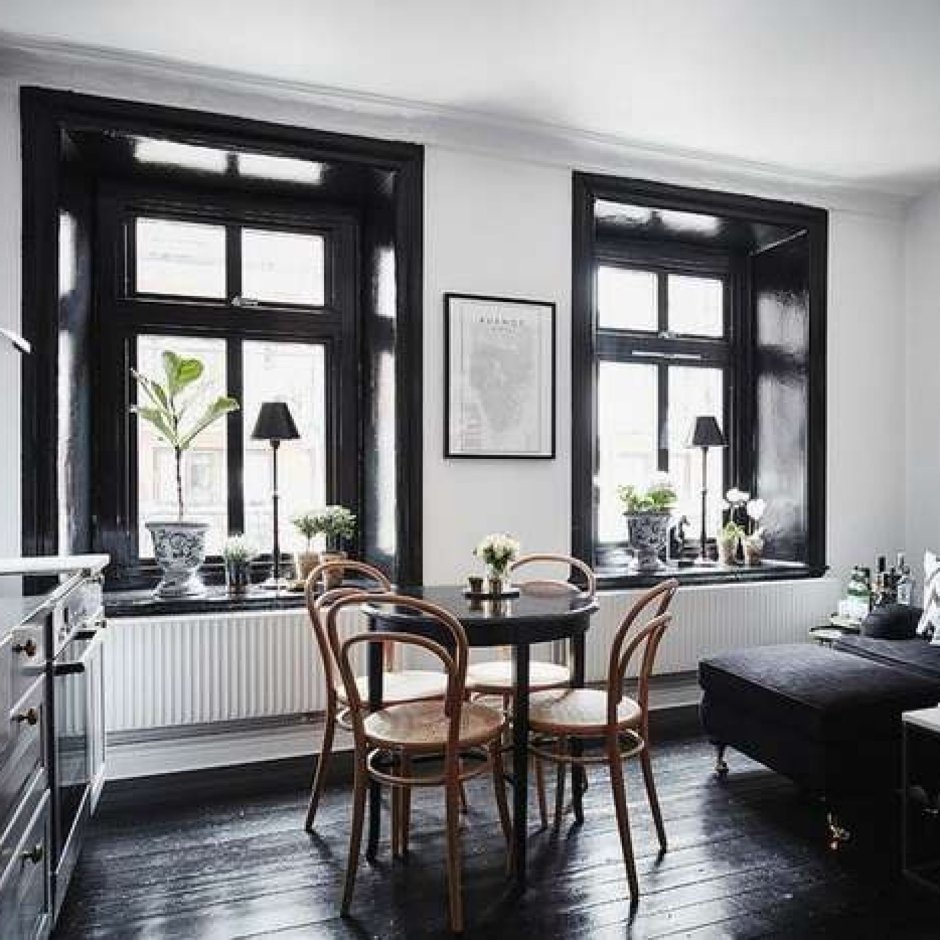 Кухня гостиная в стиле Контемпорари