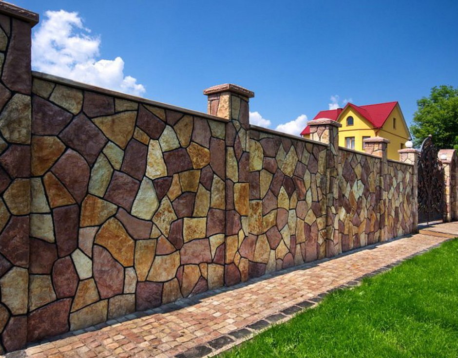 Красивый забор