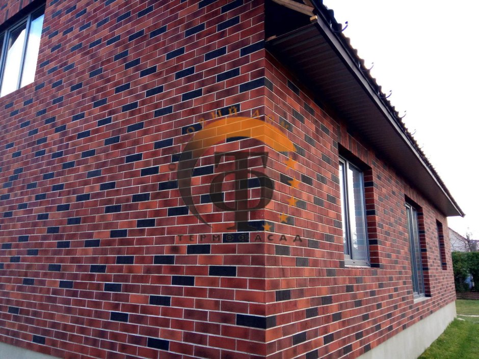 Гибкий клинкер для фасада