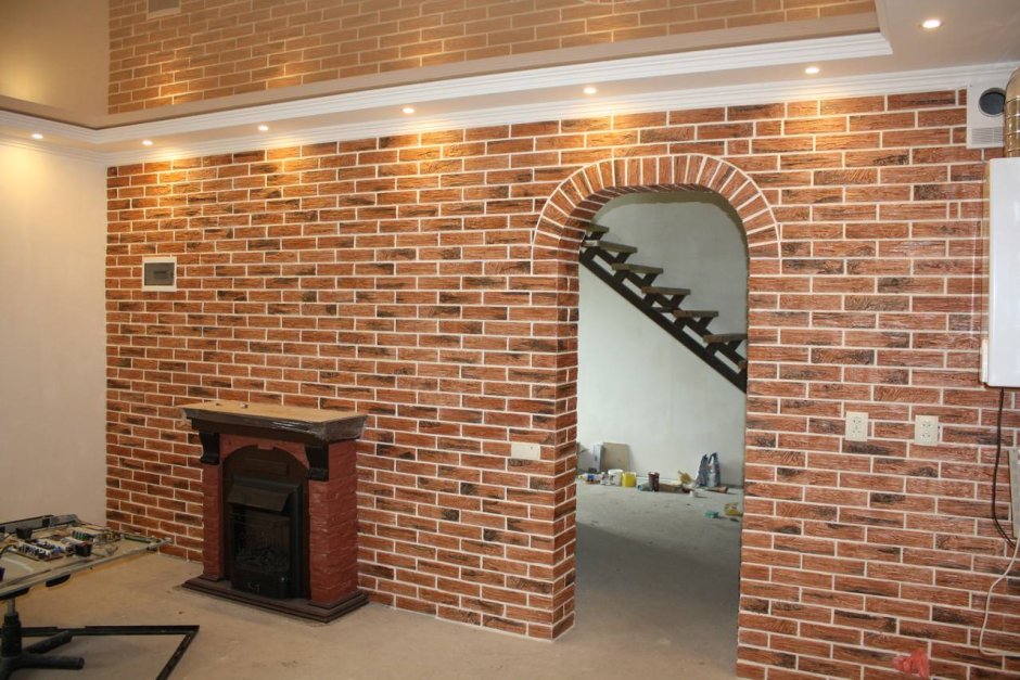 Отделочный кирпич для внутренней отделки