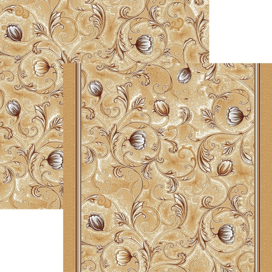 Красный ковер в гостиную