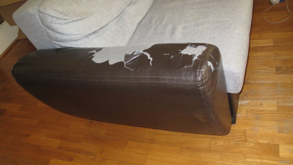 Обтянуть боковины дивана