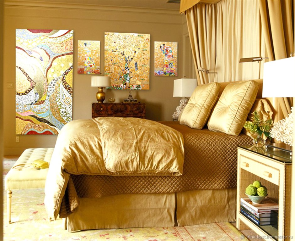 Интерьерные картины горы с поталью