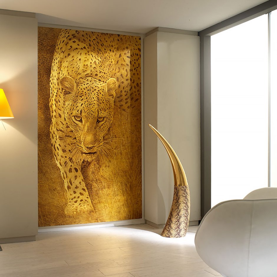 Золотое панно на стену