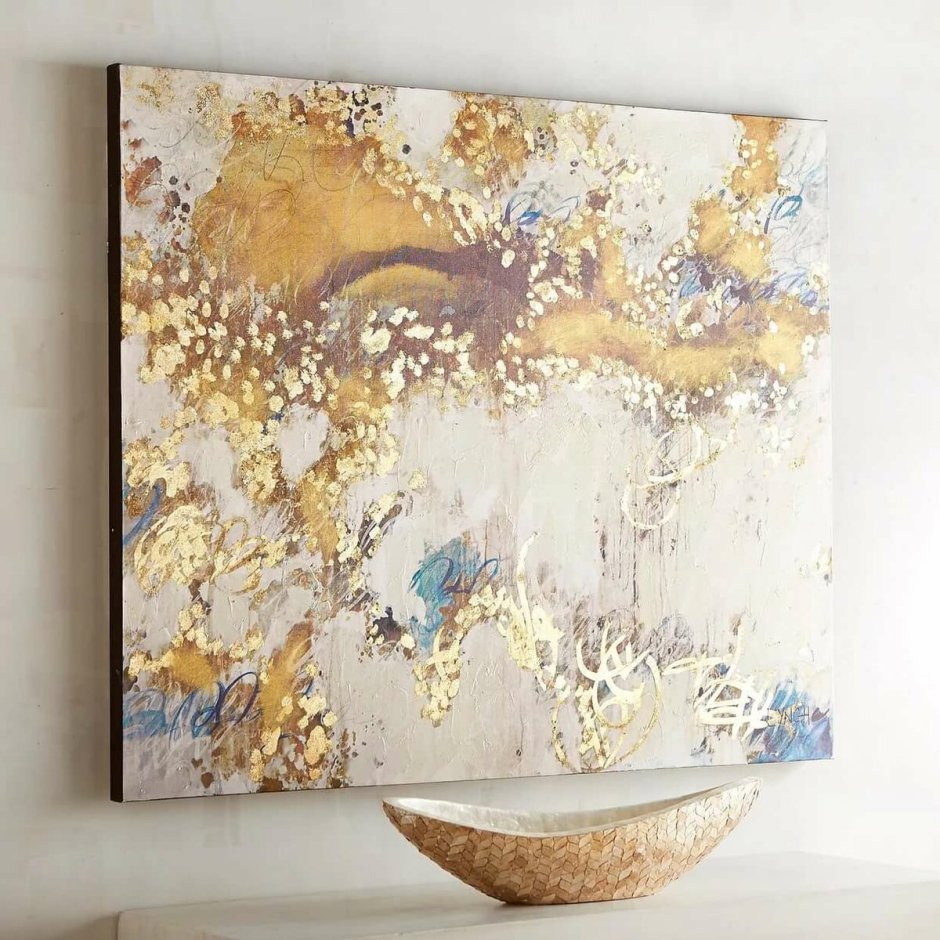 Золочение лепнины сусальным золотом