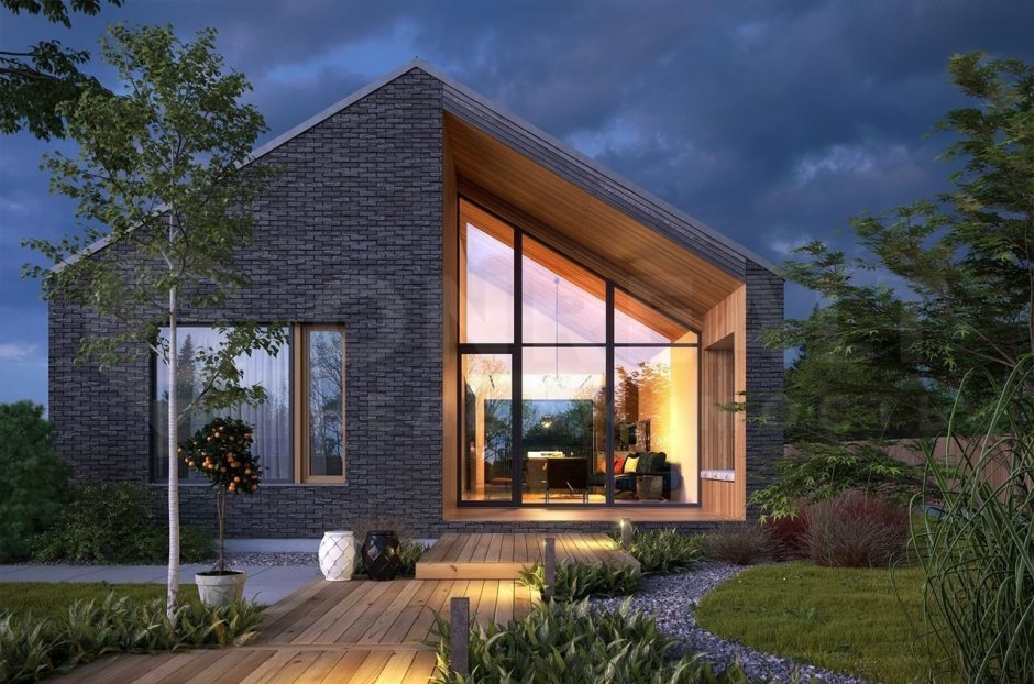 Беседка с панорамным остеклением