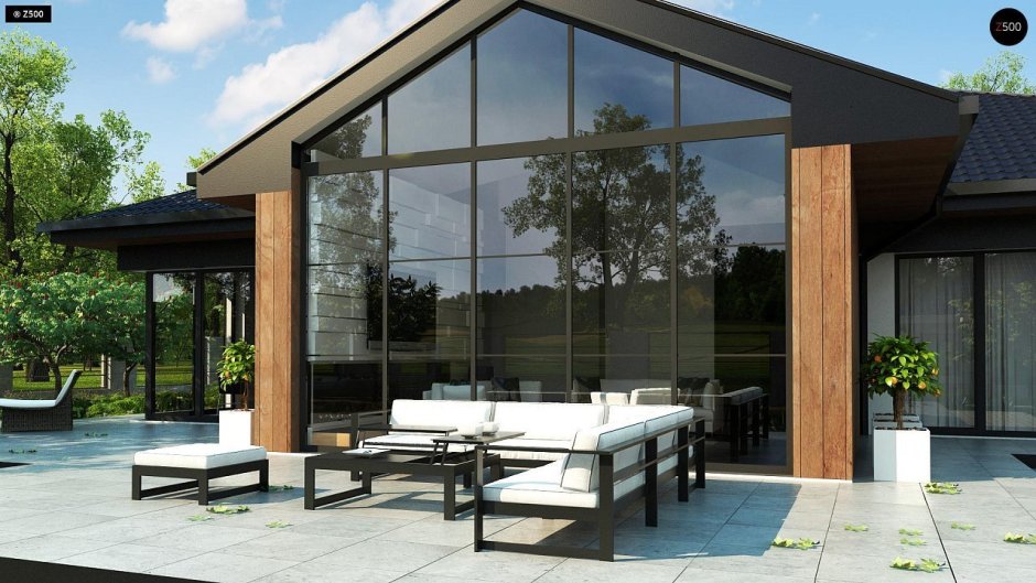 Остекление коттеджей