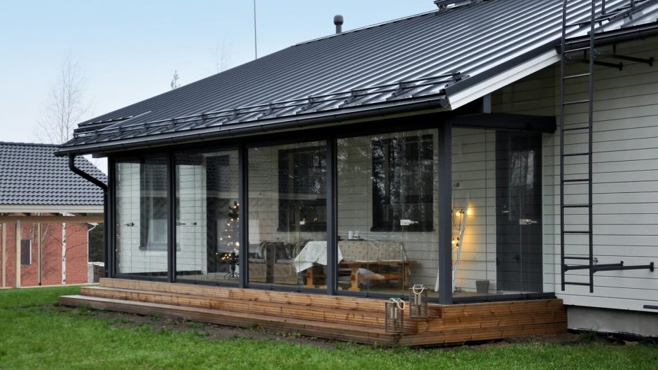 HUF haus фахверк Шале одноэтажный