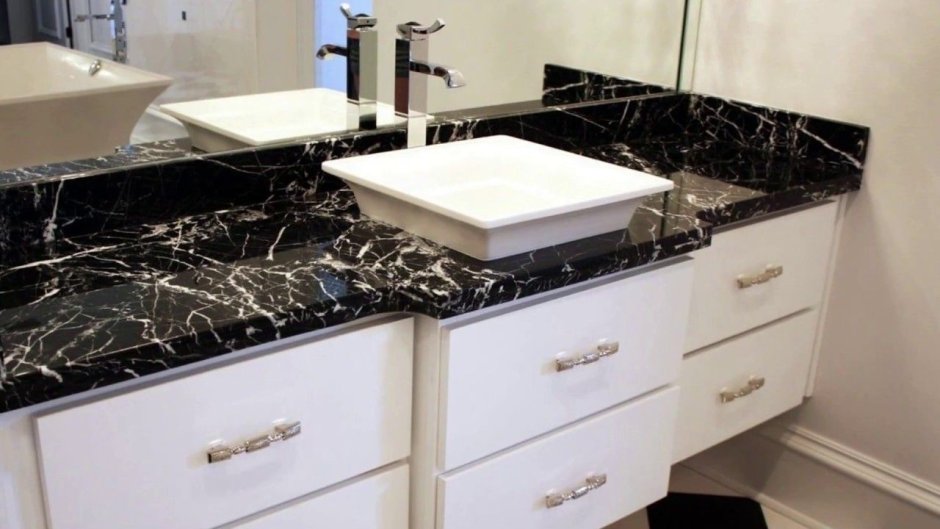 Мраморная раковина