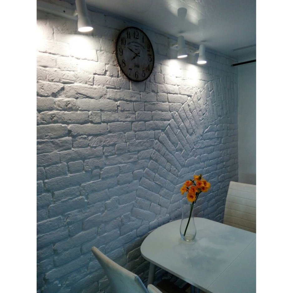 Отделка арки искусственным камнем