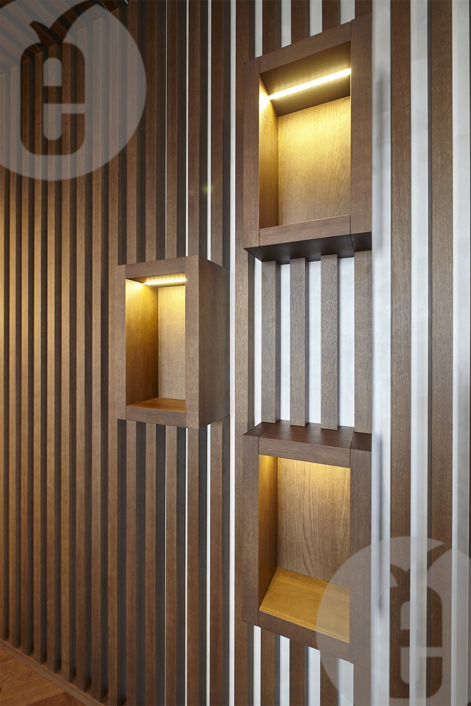 Перегородка из реек