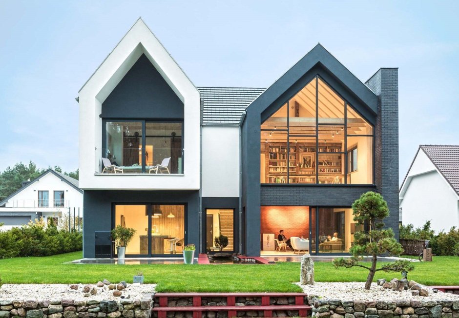 Дом с панорамными окнами