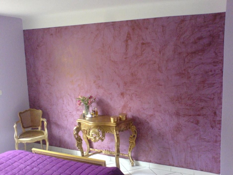 Фактурная штукатурка венецианка