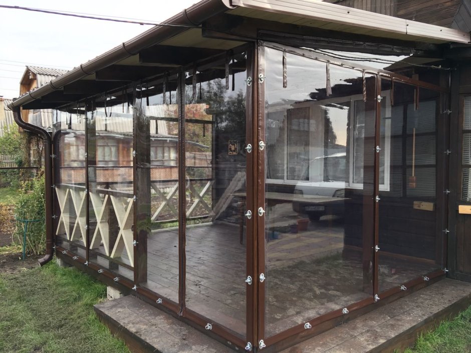 Мягкое стекло для беседок