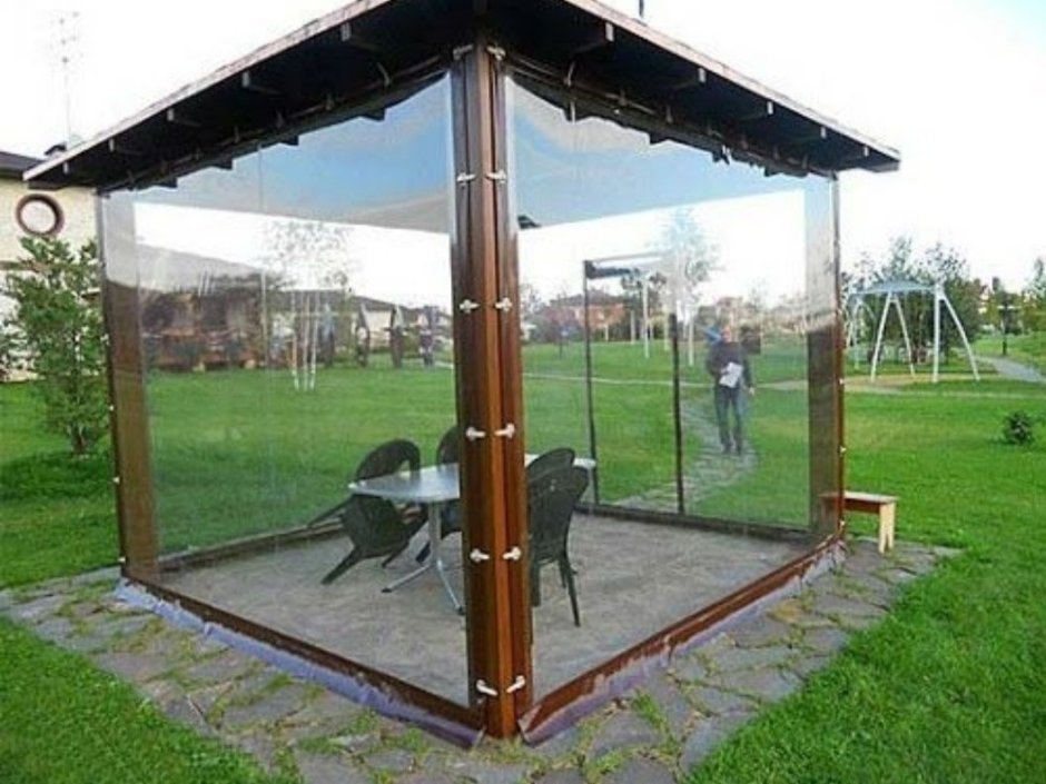 Мягкие окна из пленки ПВХ 700 мкм