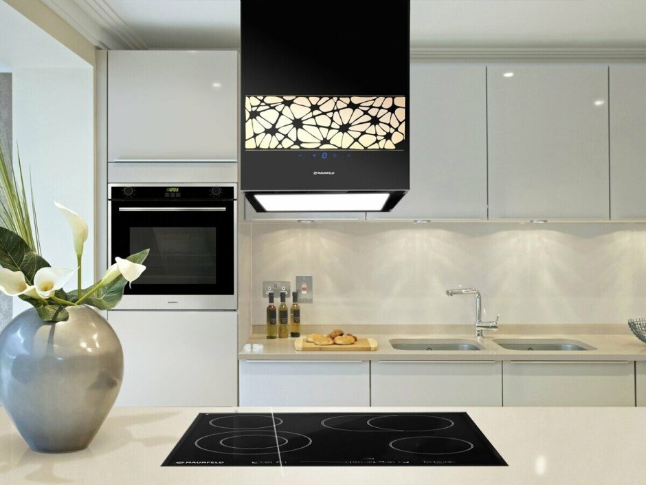 Вытяжка Маунфилд в интерьере