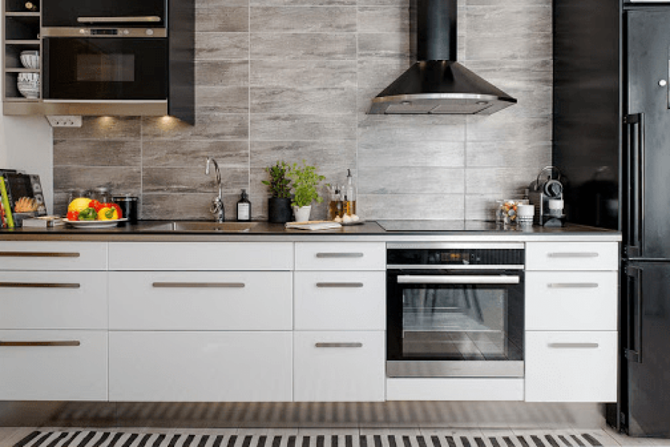 Кухни в стиле хайтек-Скандинавская