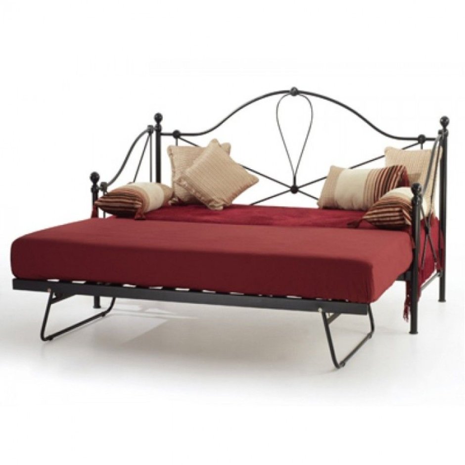 Кровать кушетка металлическая
