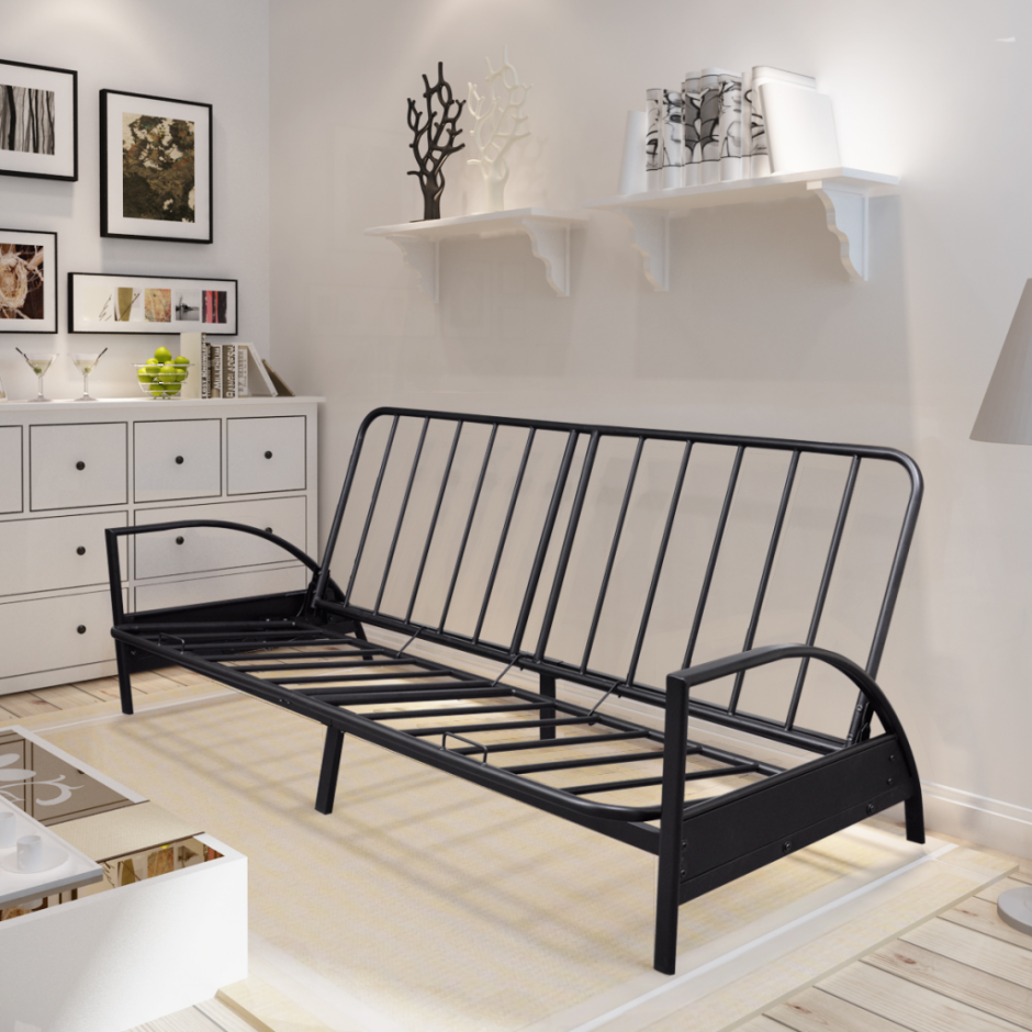 Металлическая кровать диван икеа