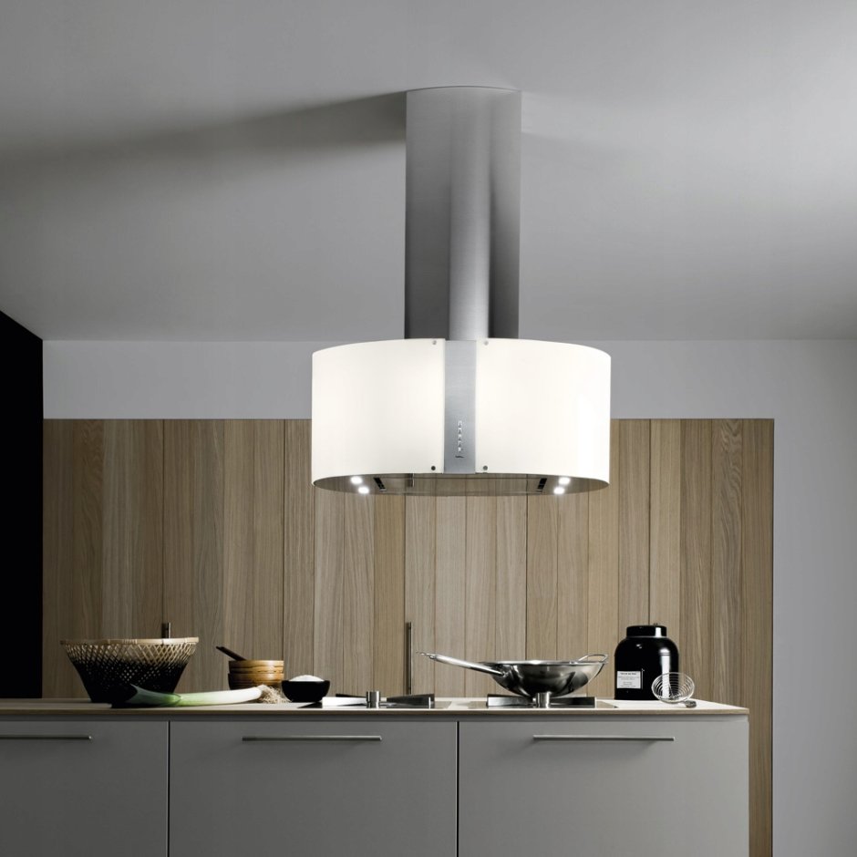 Каминная вытяжка FALMEC Round Isola Pharo 67 800