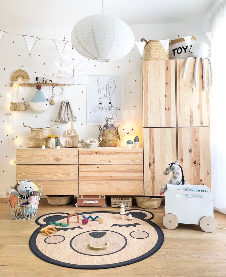Декор детской комнаты в скандинавском стиле