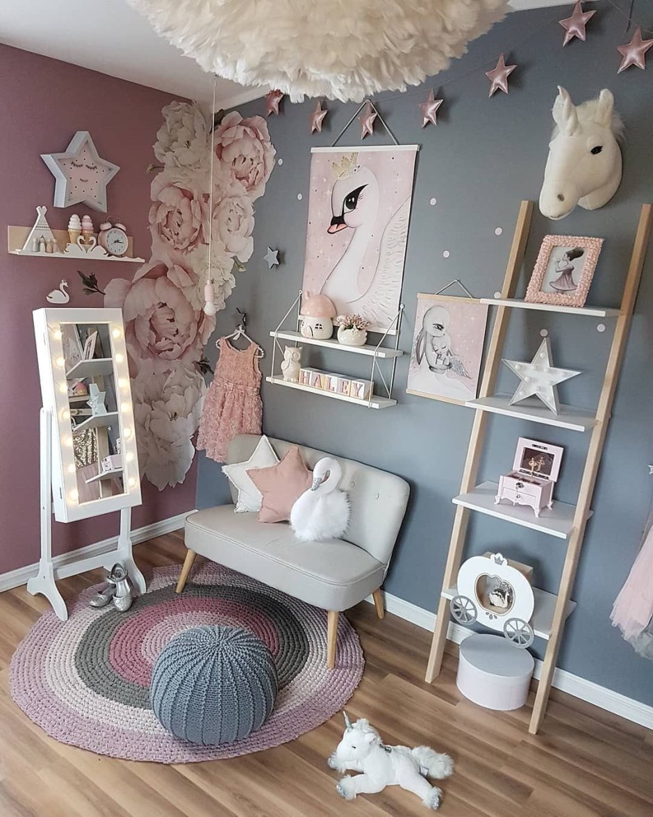 Декорации для комнаты девочки