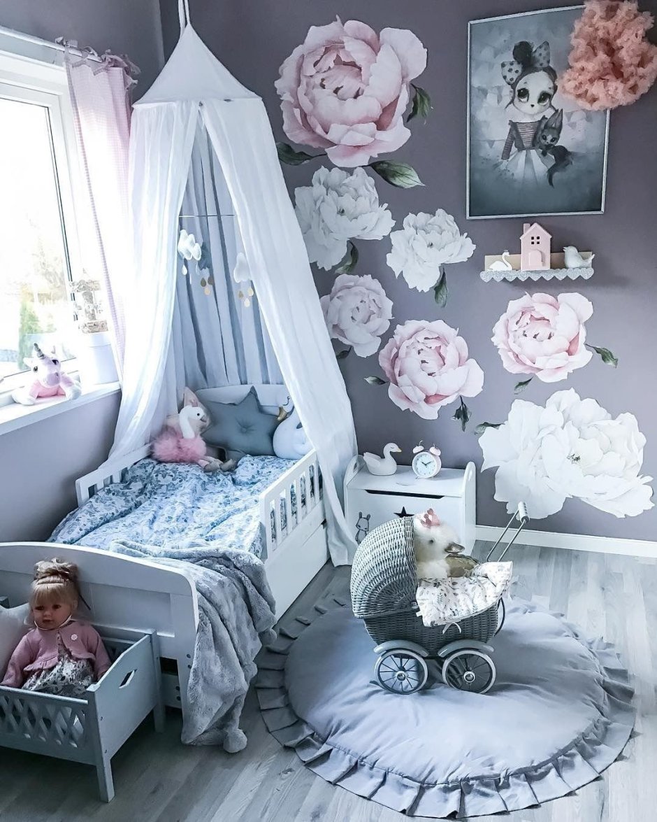 Комната для девочки малышки