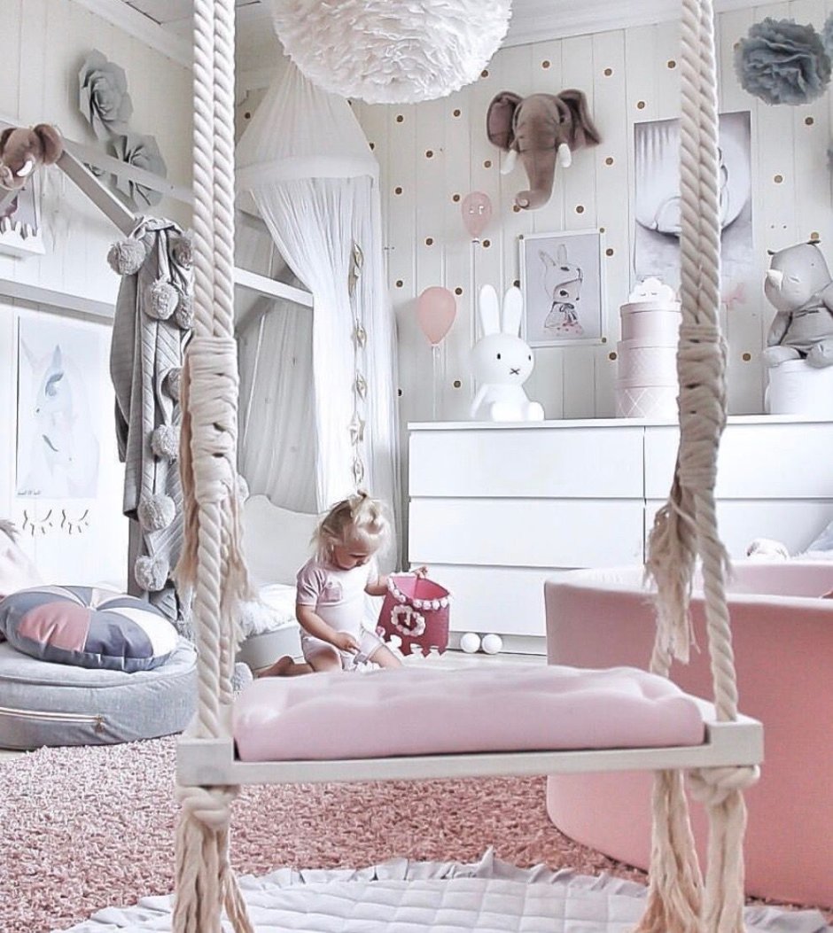 Красивые комнаты для девочек из пинтереста