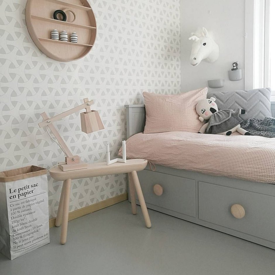 Детская для девочки в стиле Сканди