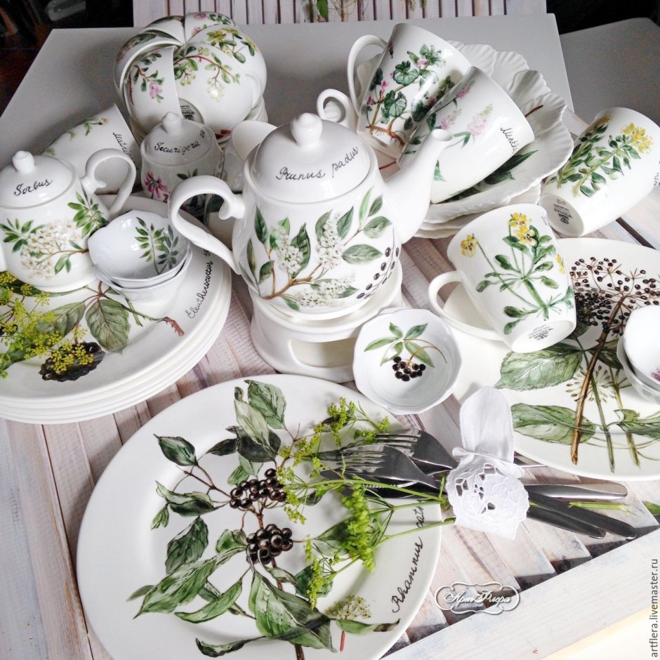 Красивая посуда