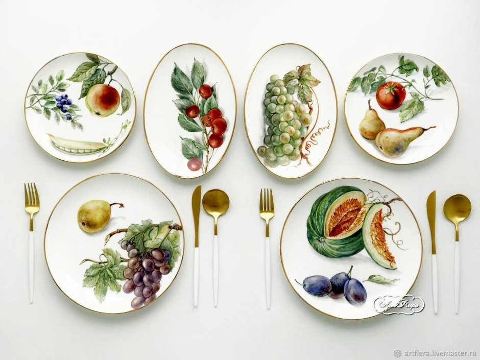 Флера Даминова роспись фарфора